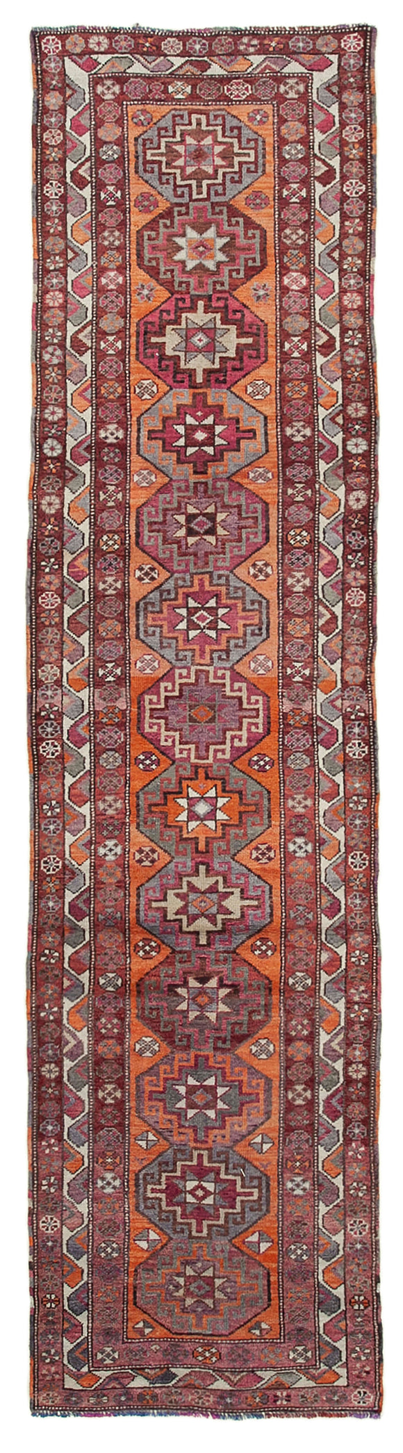 3' 0'' x 12' 4'' Handmade Runner Rug
