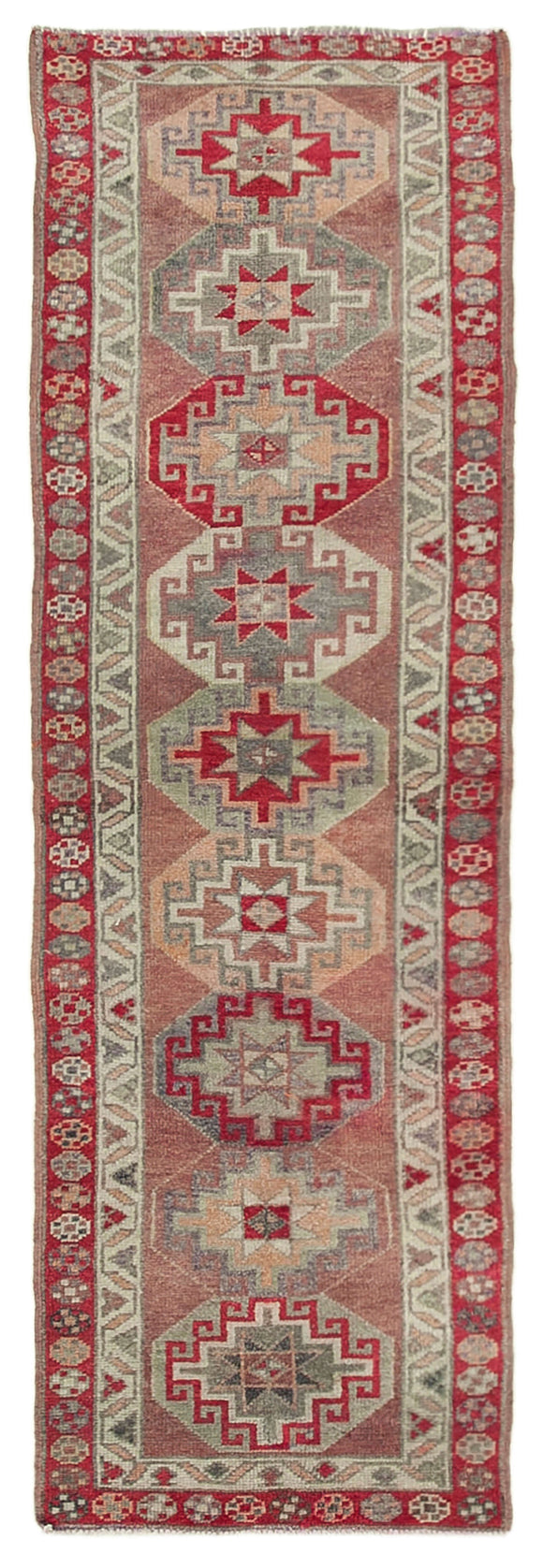 2' 8'' x 8' 10'' Handmade Runner Rug