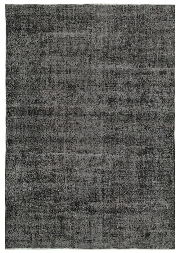 6' 9'' x 9' 7'' Handmade Vintage Overdyed Rug