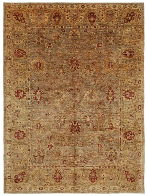 8' 0'' x 10' 6'' Hand-Knotted Oushak Rug