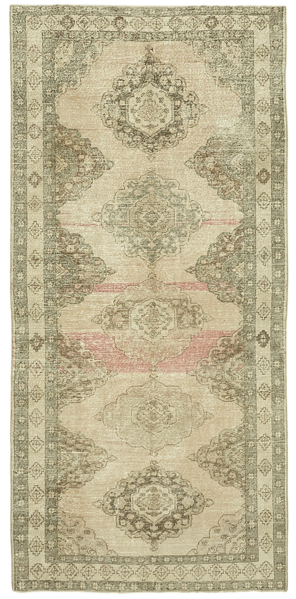 5' 5'' x 11' 3'' Turkish Hand-Knotted Runner Rug