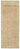 4' 9'' x 12' 1'' Turkish Hand-Knotted Runner Rug