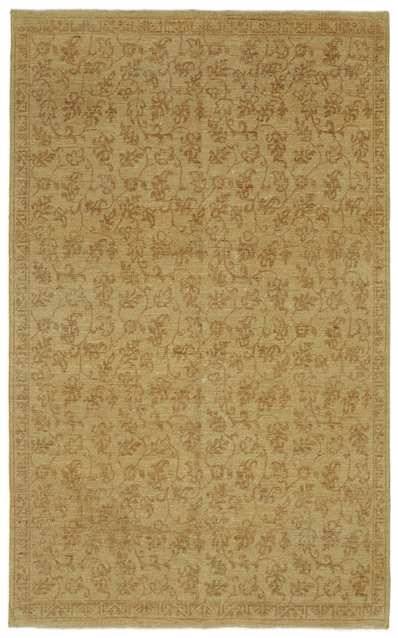 5' 10'' x 9' 4'' Hand-Knotted Oushak Rug