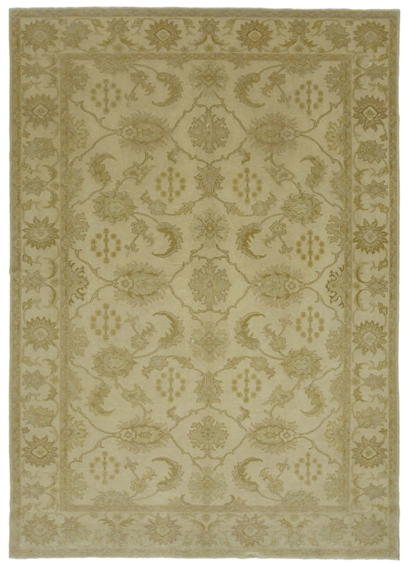 7' 4'' x 10' 3'' Hand-Knotted Oushak Rug