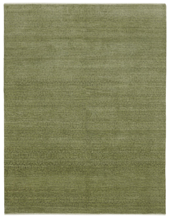 7' 11'' x 10' 1'' Hand-Knotted Oushak Rug