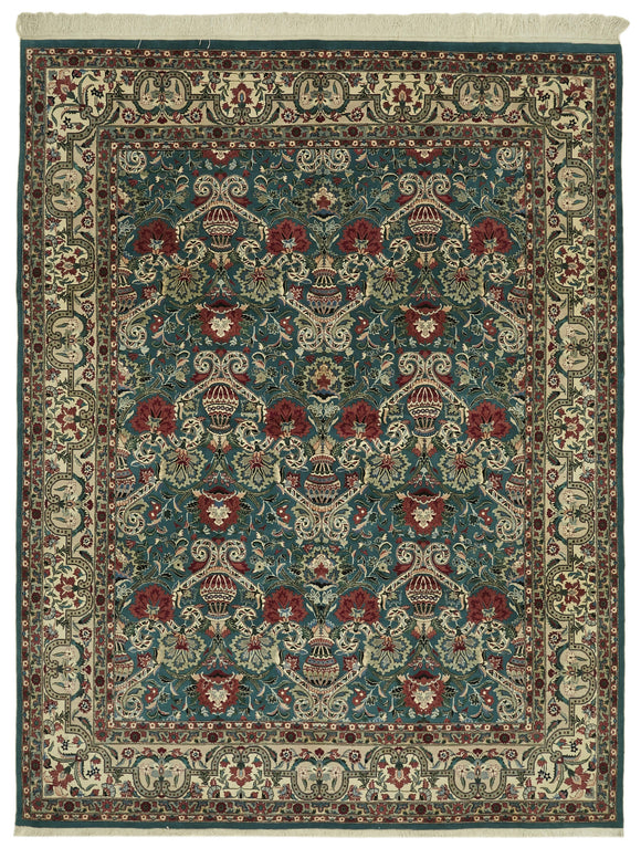 7' 11'' x 10' 2'' Hand-Knotted Oushak Rug