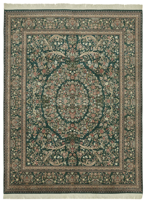 8' 0'' x 10' 7'' Hand-Knotted Oushak Rug