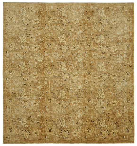 7' 11'' x 9' 6'' Hand-Knotted Oushak Rug