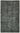 5' 2'' x 8' 8'' Handmade Vintage Overdyed Rug