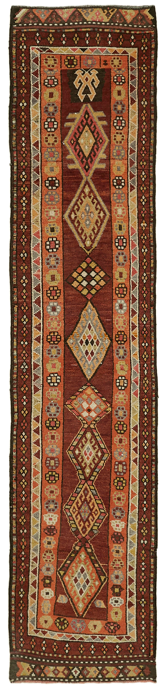3' 0'' x 13' 3'' Handmade Runner Rug