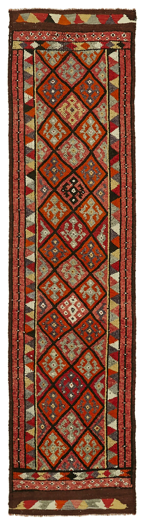 2' 11'' x 10' 11'' Handmade Runner Rug