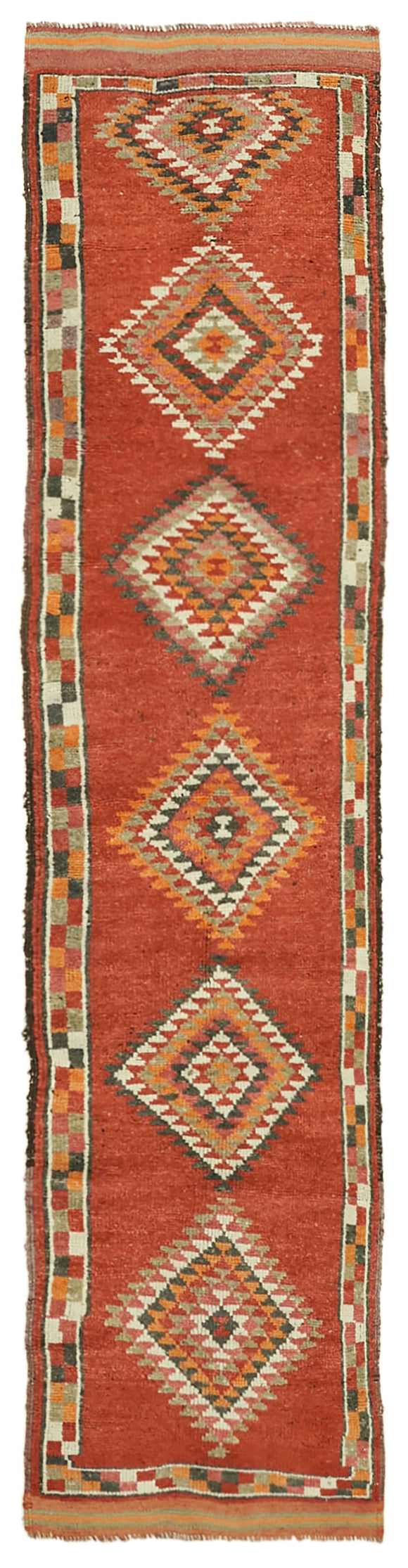 2' 10'' x 11' 8'' Handmade Runner Rug