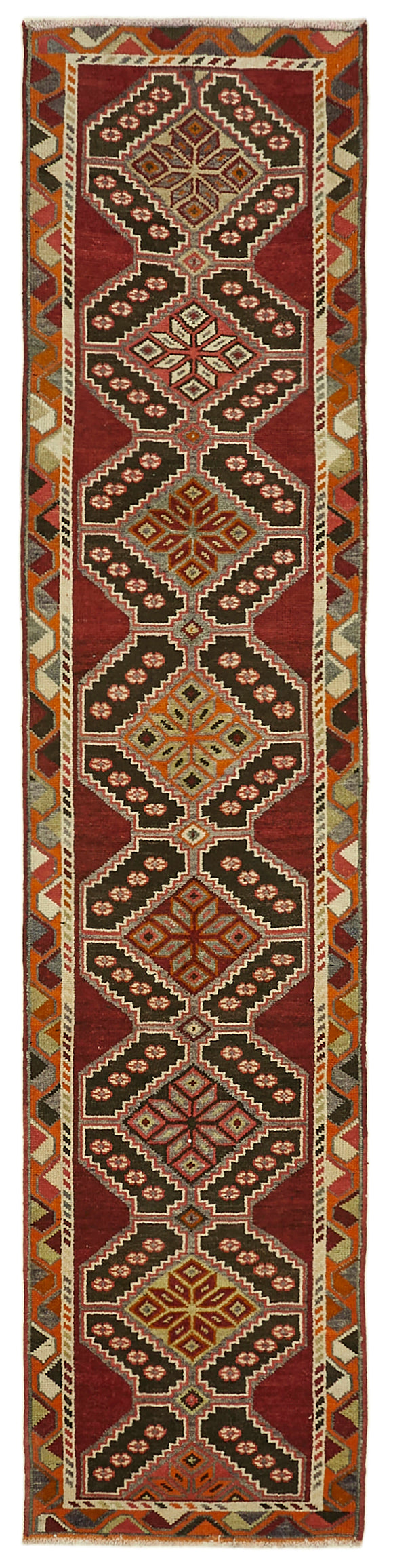 2' 11'' x 12' 8'' Handmade Runner Rug