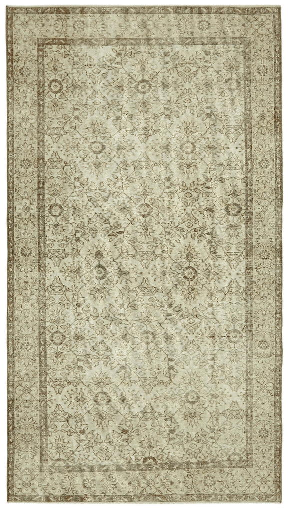 5' 3'' x 9' 1'' Vintage Turkish Rug