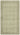 5' 1'' x 9' 1'' Vintage Hand-Knotted Rug