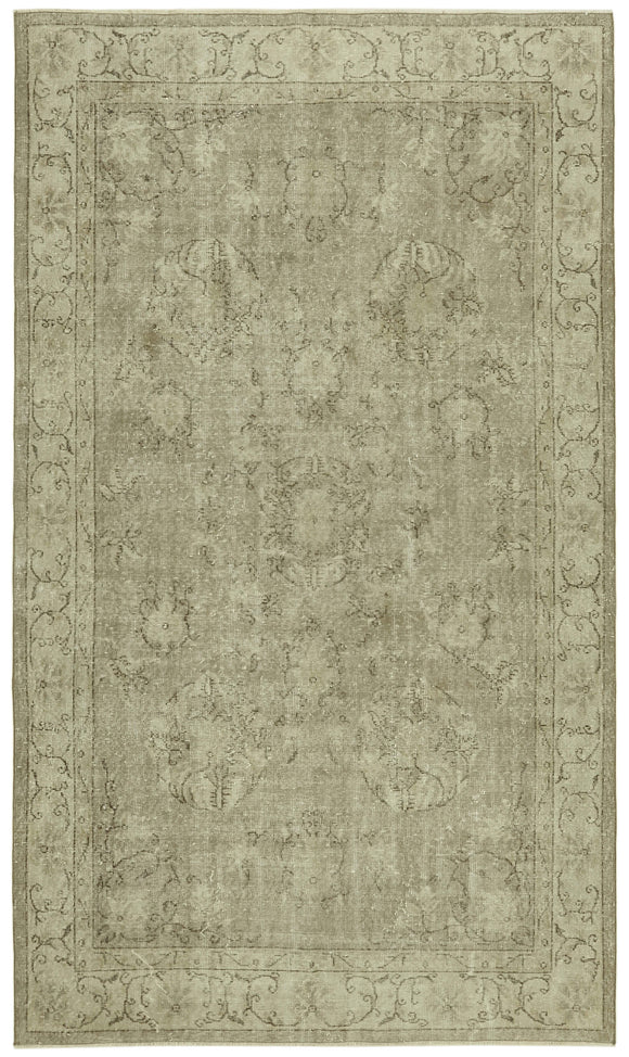 5' 5'' x 9' Turkish Distressed Rug