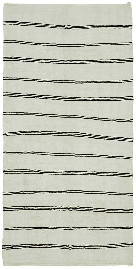 5' 10'' x 11' 6'' Turkish Hemp Kilim Rug