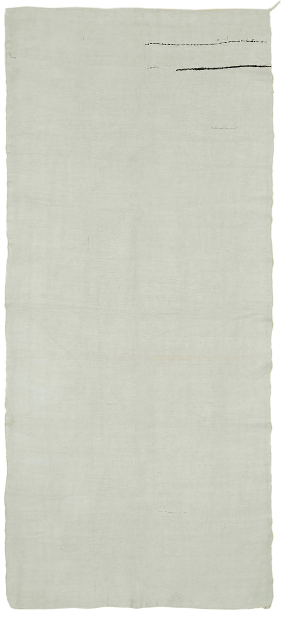 5' 5'' x 13' 3'' Turkish Hemp Kilim Rug