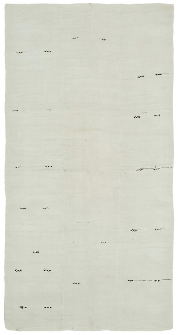 6' 2'' x 11' 10'' Turkish Hemp Kilim Rug