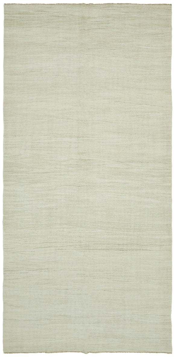 7' 4'' x 14' 8'' Turkish Hemp Kilim Rug