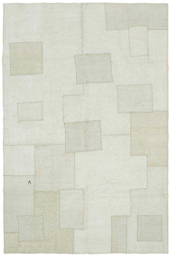 6' 7'' x 9' 10'' Turkish Hemp Kilim Rug