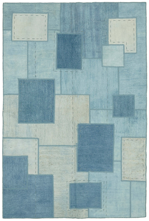 6' 7'' x 9' 10'' Turkish Hemp Kilim Rug