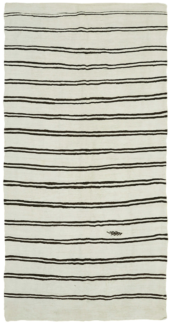 6' 10'' x 13' 6'' Turkish Hemp Kilim Rug