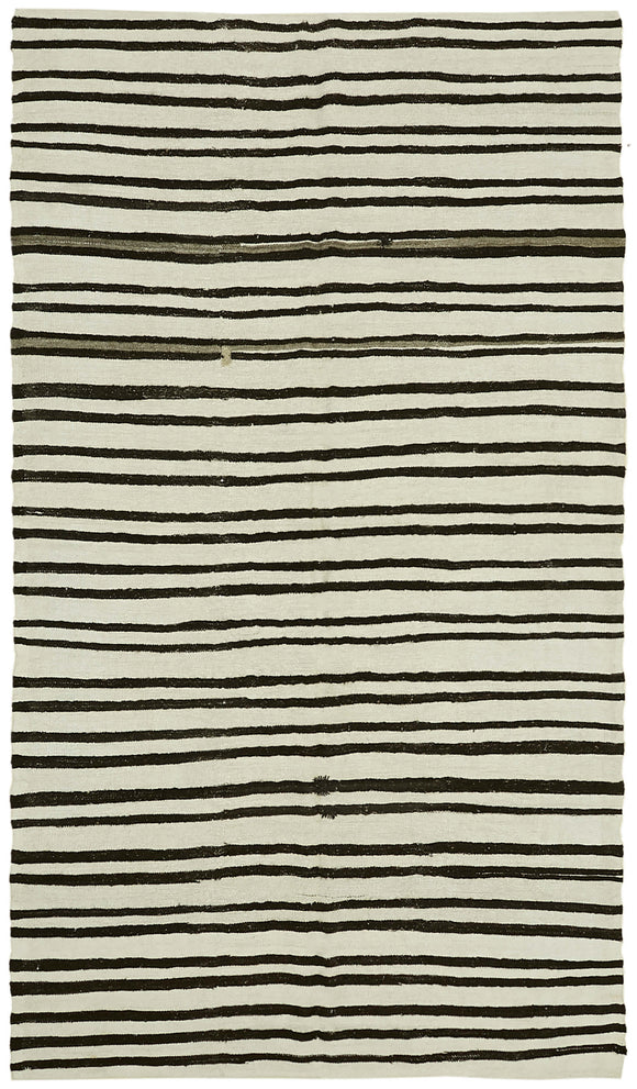 7' 3'' x 12' 3'' Turkish Hemp Kilim Rug