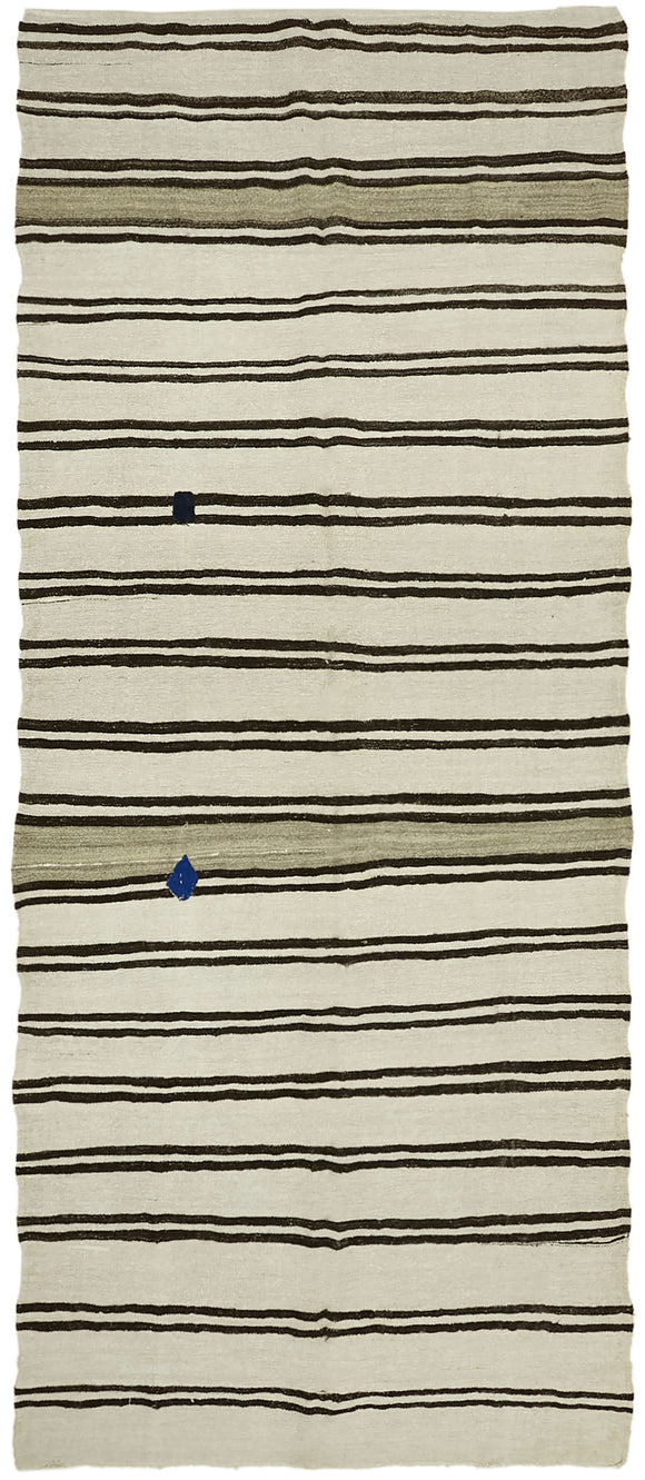 6' 2'' x 14' 5'' Turkish Hemp Kilim Rug