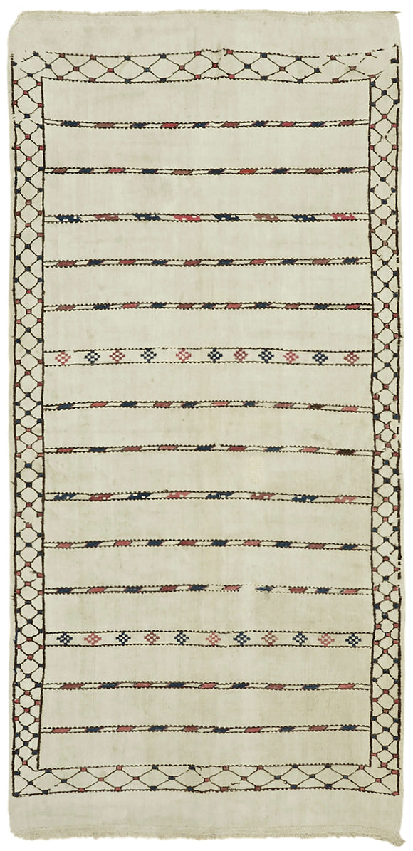 5' 5'' x 10' 6'' Turkish Hemp Kilim Rug