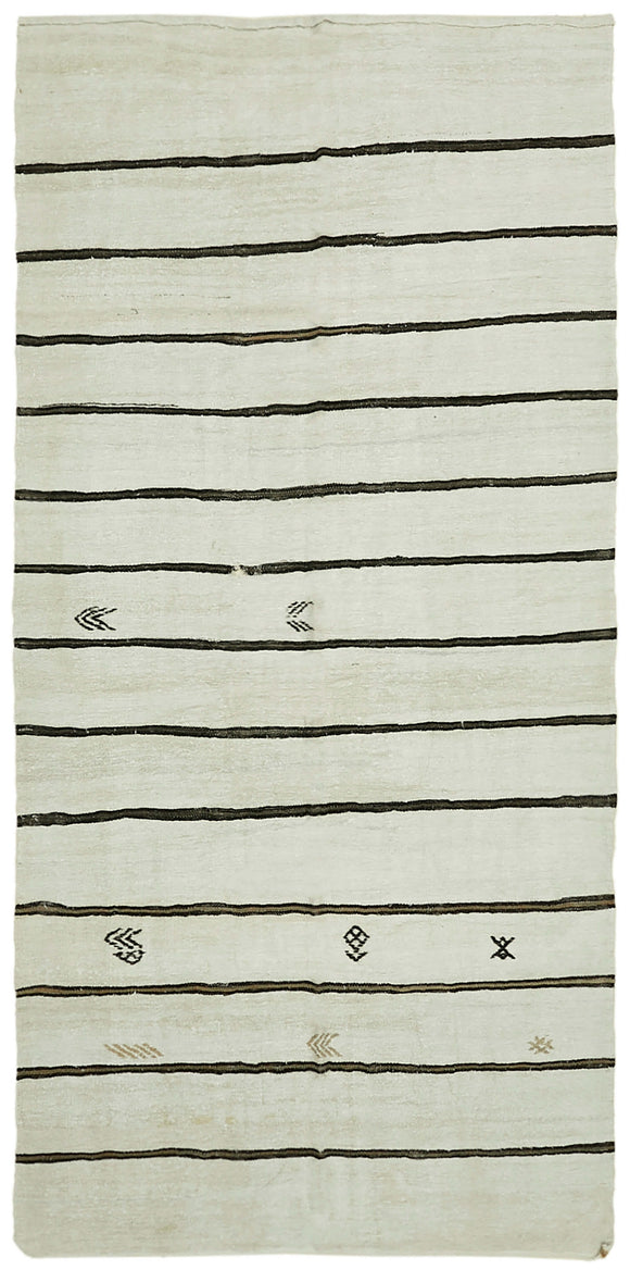 5' 10'' x 11' 11'' Turkish Hemp Kilim Rug