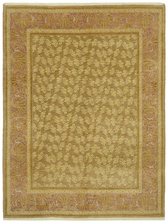 7' 10'' x 10' 2'' Hand-Knotted Oushak Rug