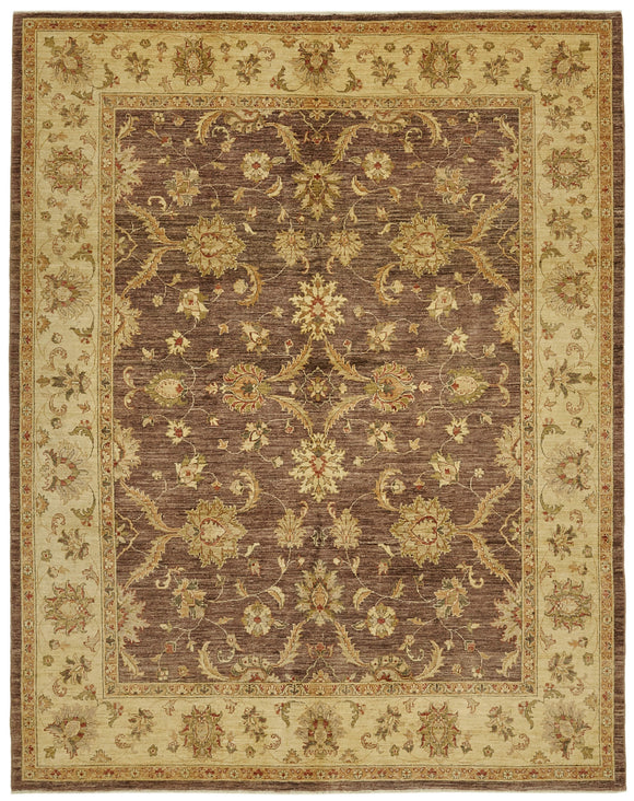 8' 1'' x 10' 2'' Hand-Knotted Oushak Rug