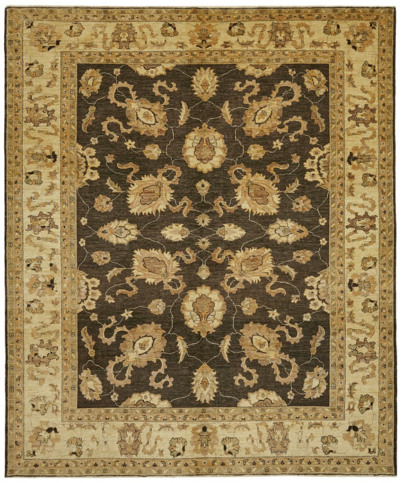 8' 1'' x 9' 6'' Hand-Knotted Oushak Rug