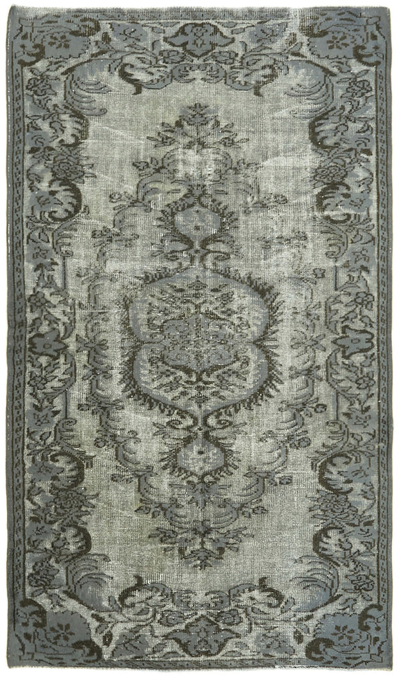 4' 10'' x 7' 11'' Turkish Hand Carved Rug