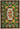 6' 5'' x 9' 5'' Moldovan Floral Vintage Rug