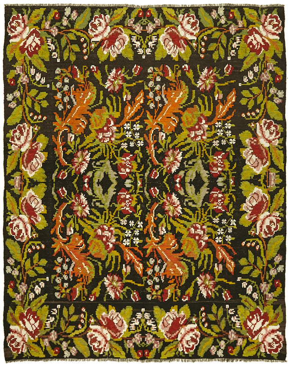 6' x 7' 6'' flat weave area rugs