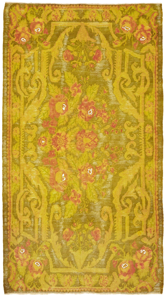 5' 6'' x 9' 6'' Vintage Bessarabian Kilim