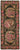5' 11'' x 14' 4'' Vintage Moldovan Kilim
