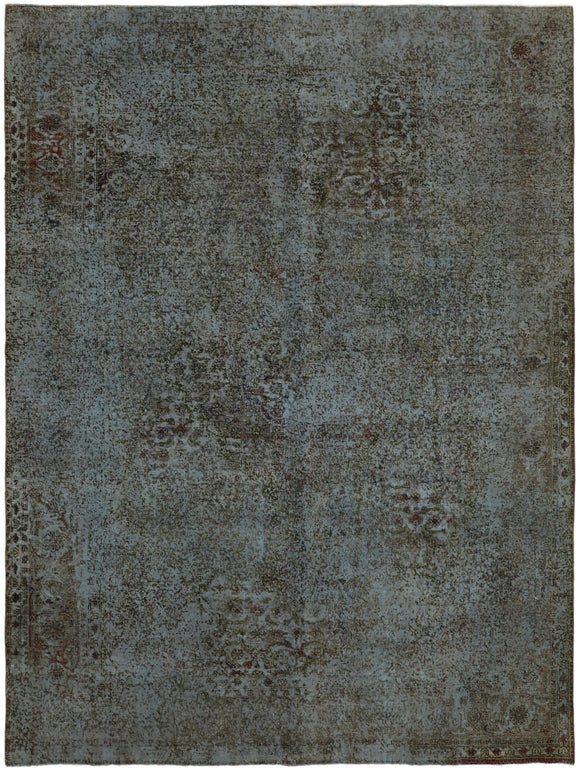 9' 8'' x 12' 5'' Grey Handmade Persian Rug