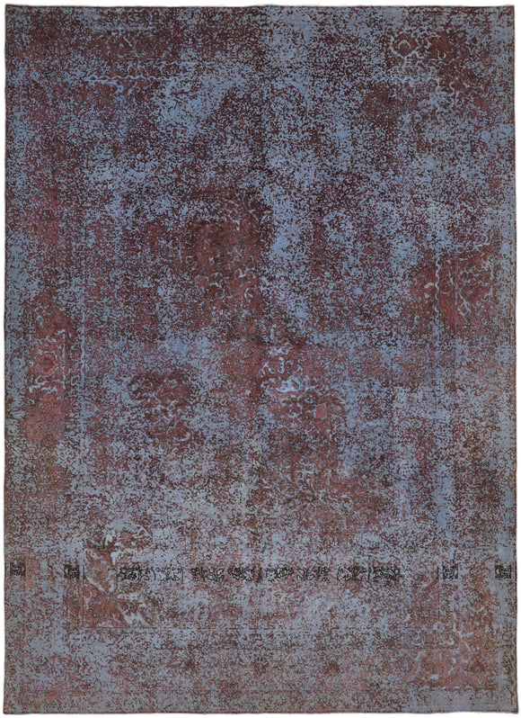 9' 7'' x 12' 10'' Purple Handmade Persian Rug