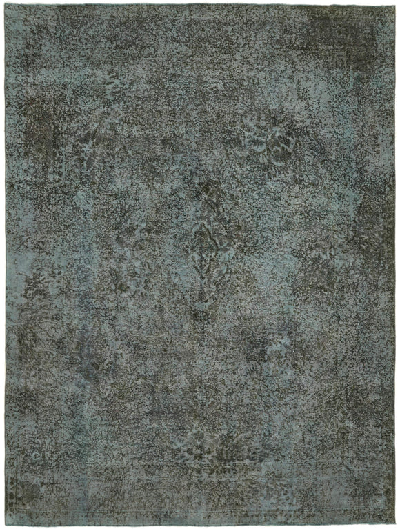 9' 5'' x 12' 7'' Grey Handmade Persian Rug