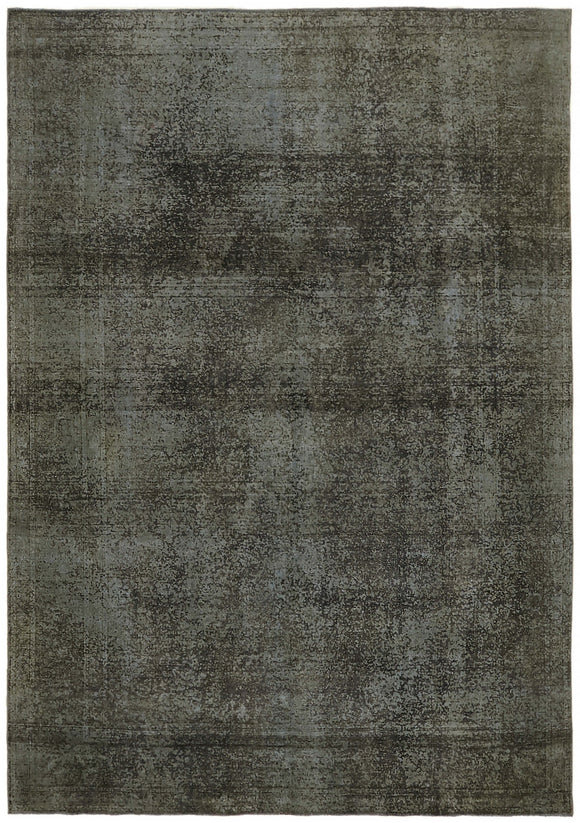 7' 11'' x 11' 2'' Grey Hand-Knotted Large Area Rug