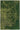 6' 3'' x 9' 1'' Green Handmade Persian Rug