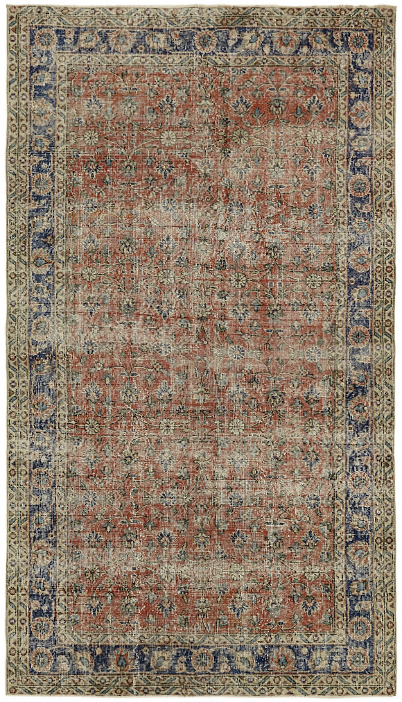 4' 11'' x 8' 7'' Vintage Turkish Rug