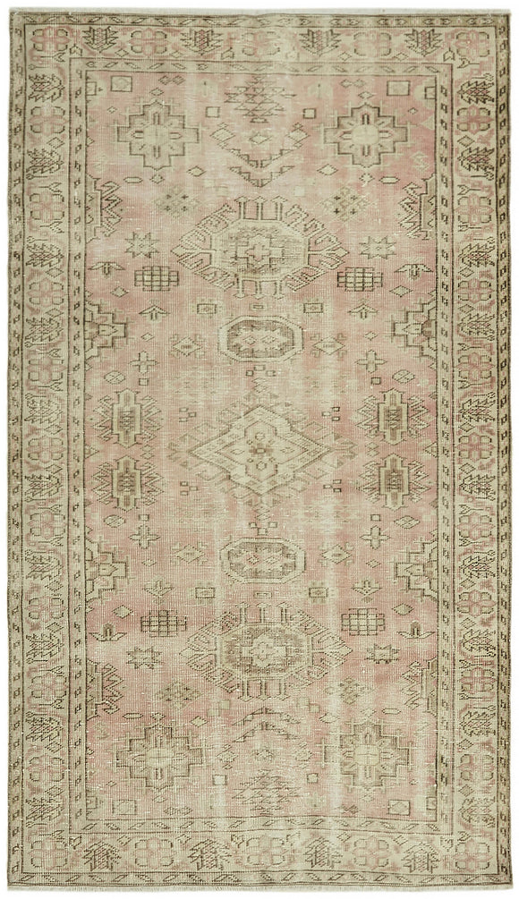 4' 9'' x 8' Vintage Turkish Rug