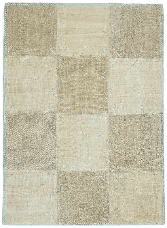 3' 1'' x 4' 2'' Turkish Hemp Kilim Rug
