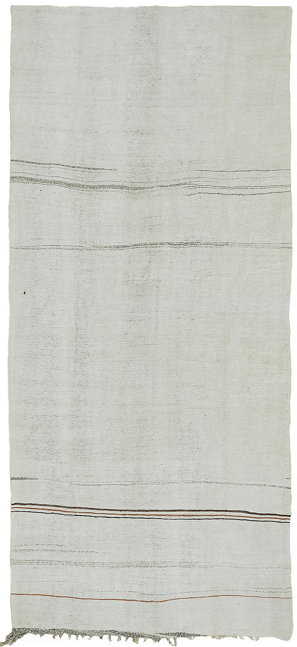 5' 2'' x 11' 6'' Turkish Hemp Kilim Rug