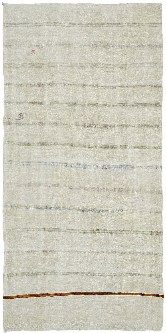 5' 9'' x 11' 2'' Turkish Hemp Kilim Rug