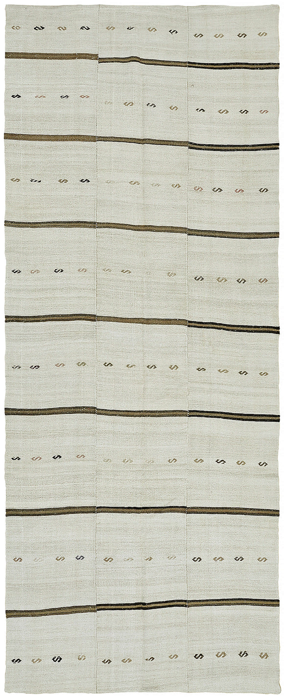 6' 11'' x 16' 9'' Turkish Hemp Kilim Rug